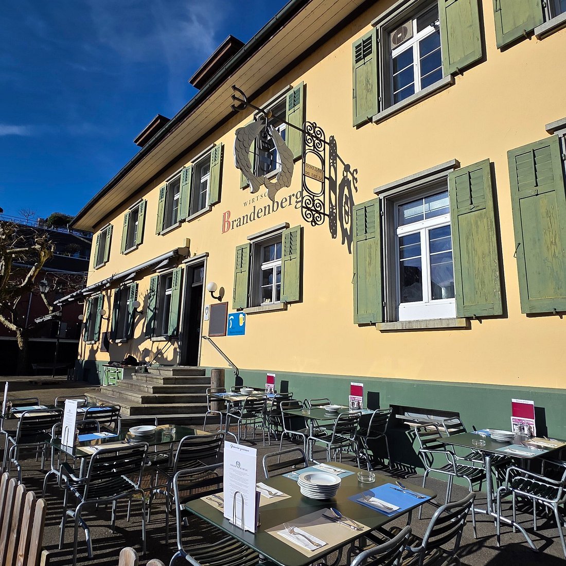 Wirtschaft Brandenberg restaurant in Zug, Switzerland