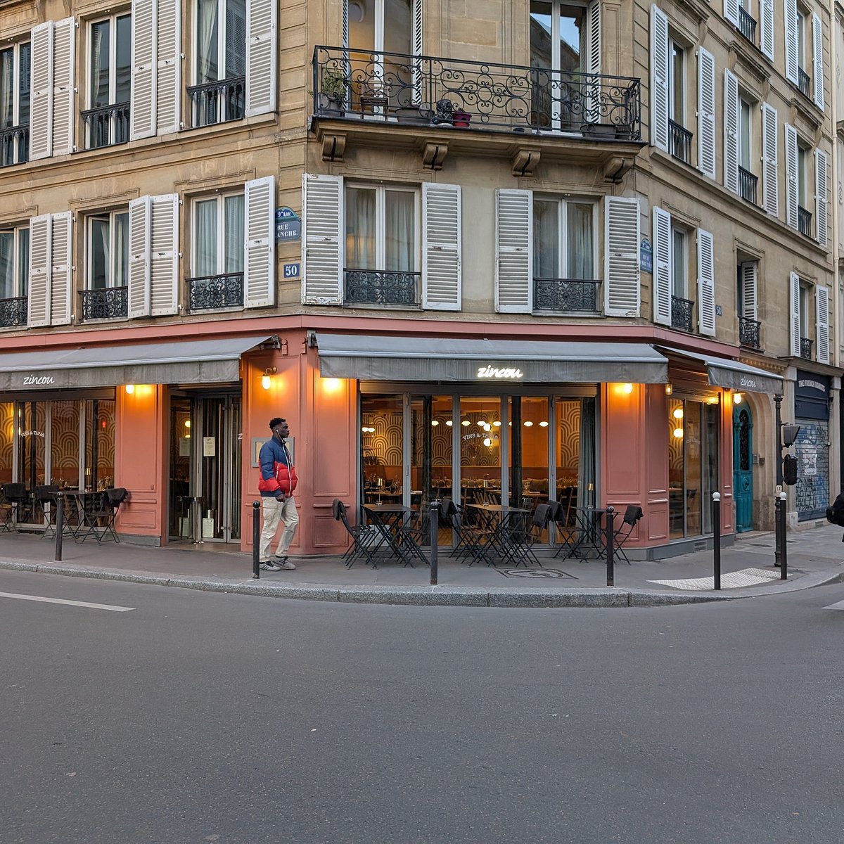 Zincou restaurant in Paris, France
