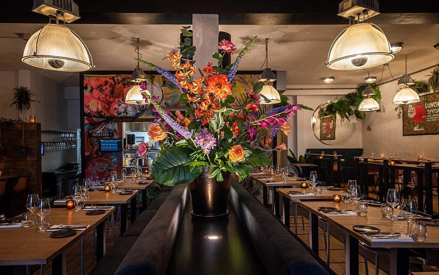 Oker restaurant in The Hague, Netherlands