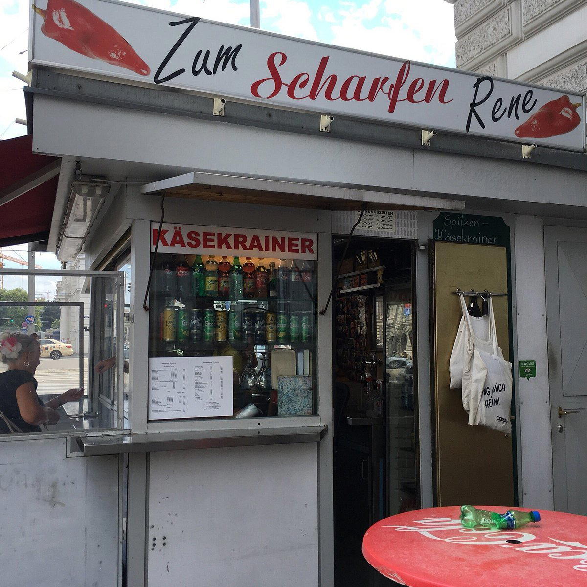 Zum Scharfen René restaurant in Vienna, Austria
