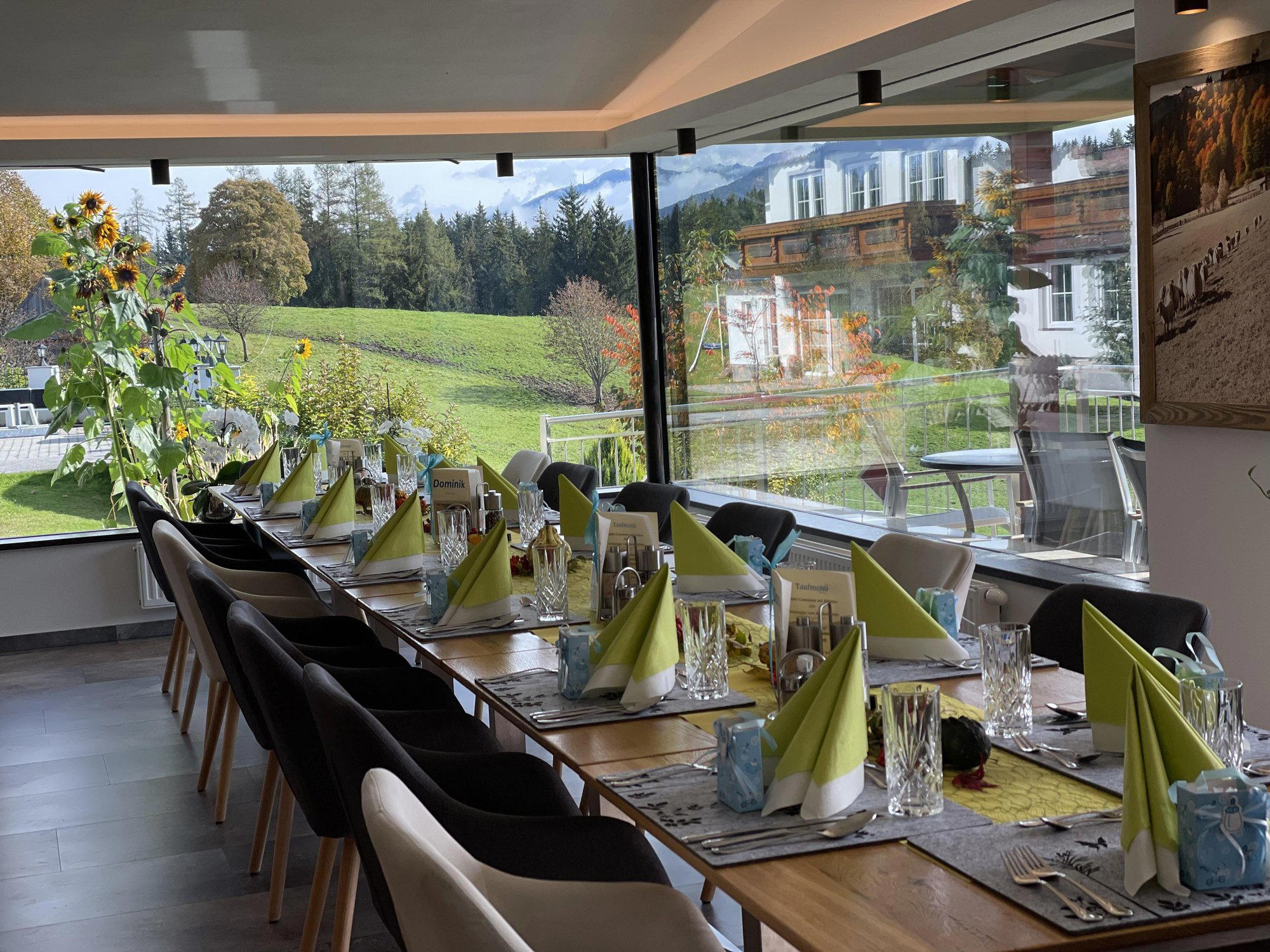 Pension Astlhof restaurant in Schladming, Austria