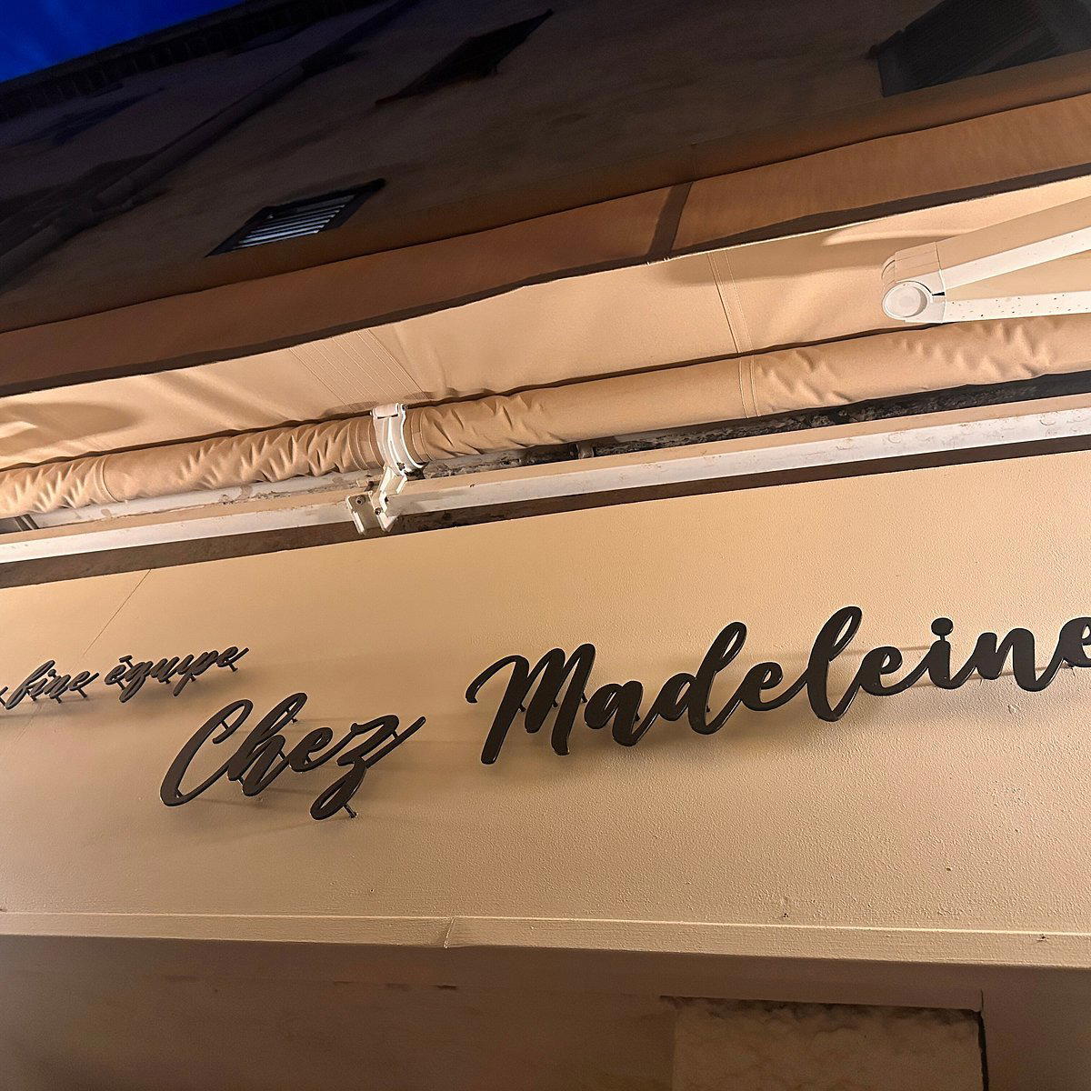 Chez Madeleine restaurant in Saint-Tropez, France
