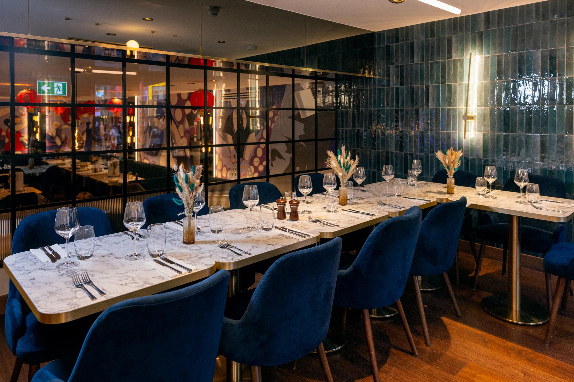Ember at Horizons restaurant in London, United Kingdom