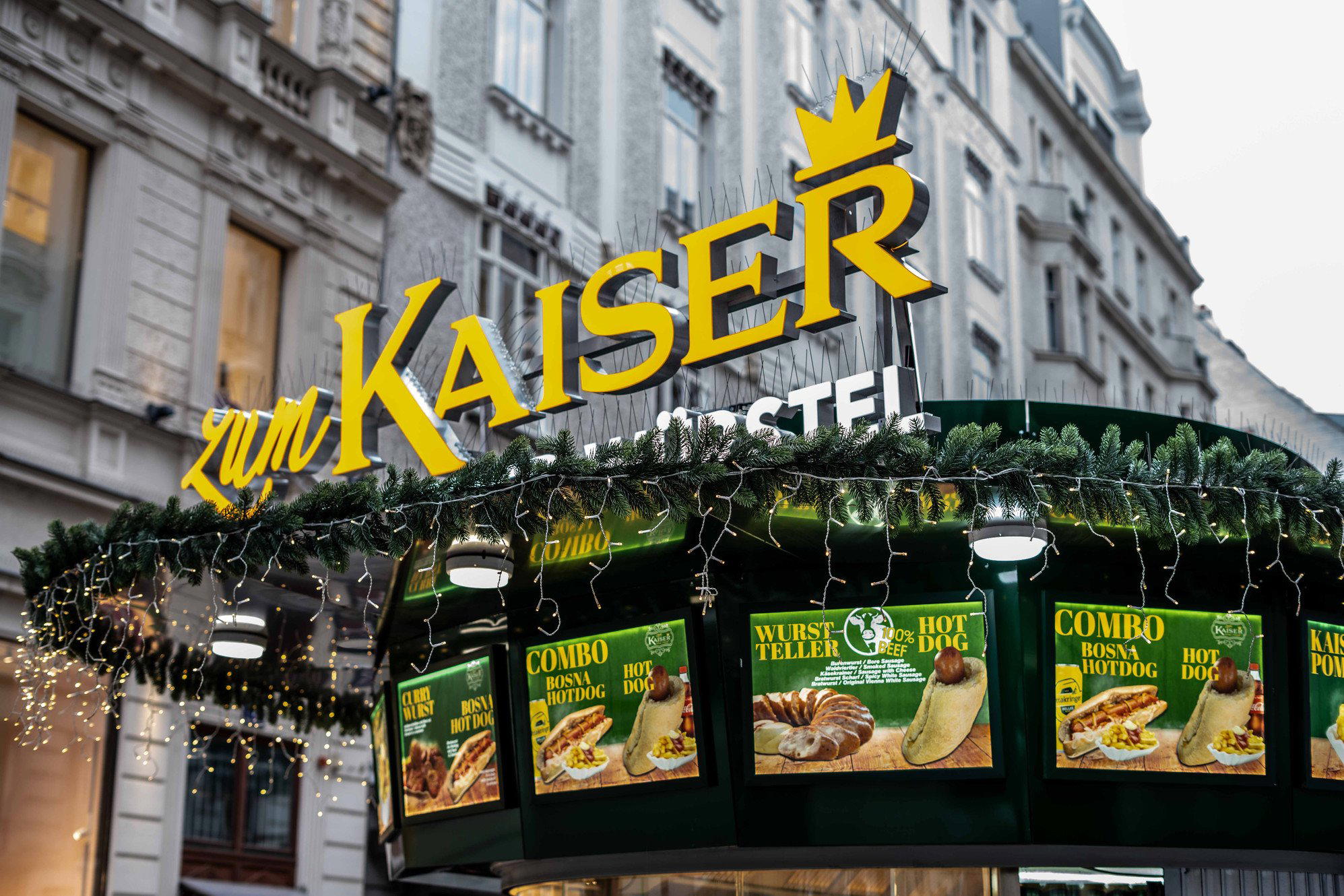 Zum Kaiser restaurant in Vienna, Austria