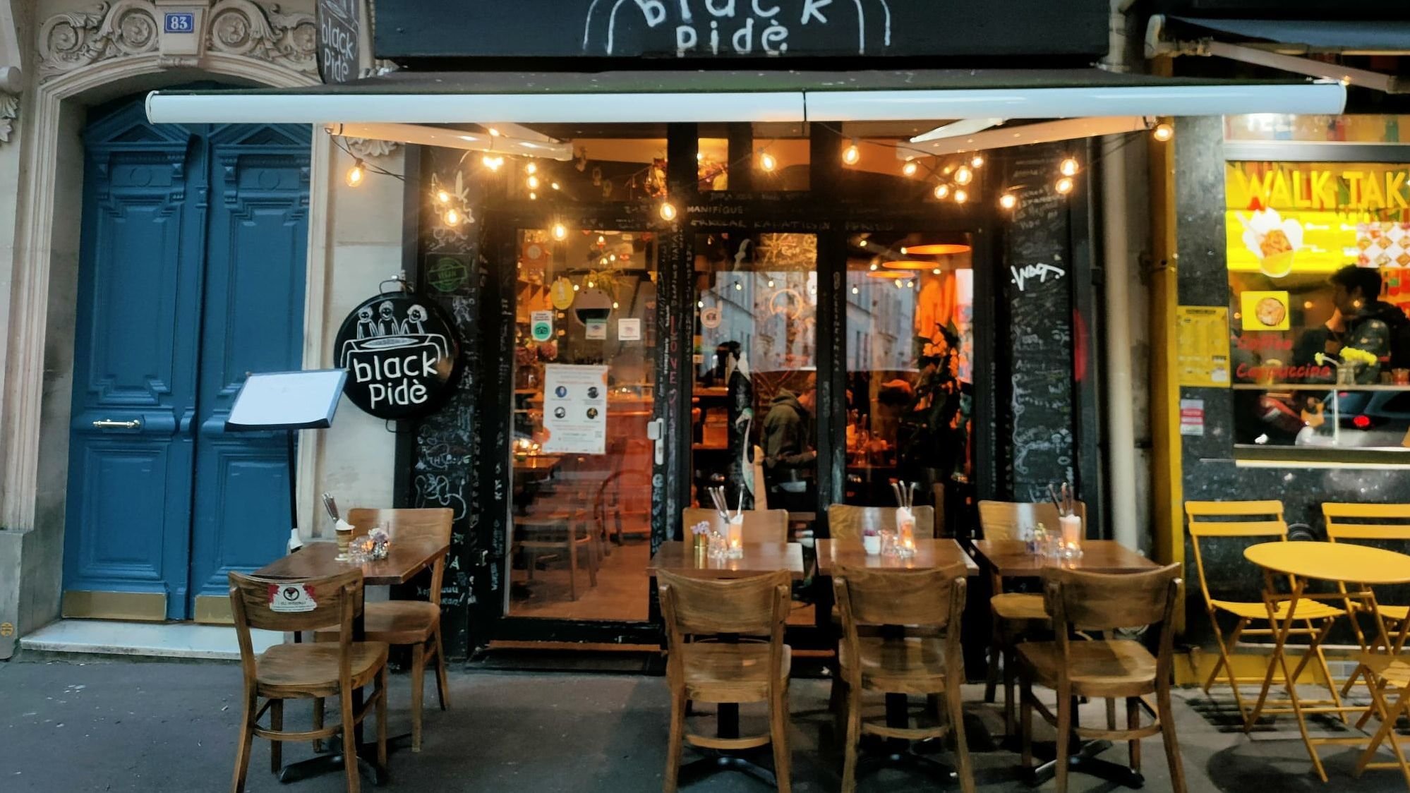 Black Pide, Restaurant in Paris