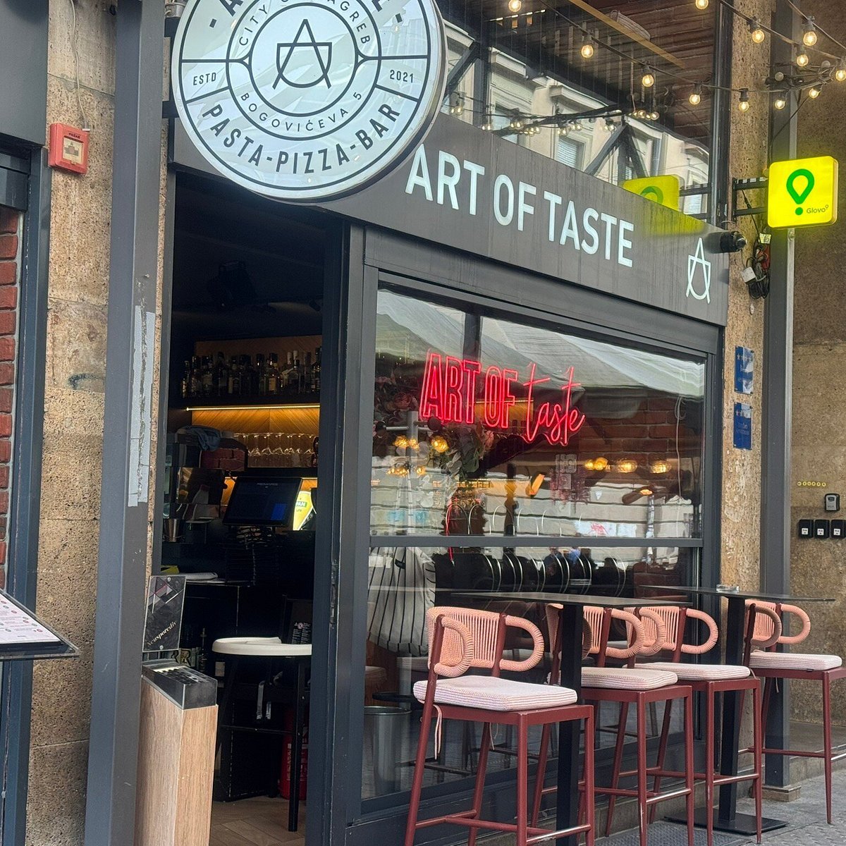 Al Dente restaurant in Zagreb, Croatia