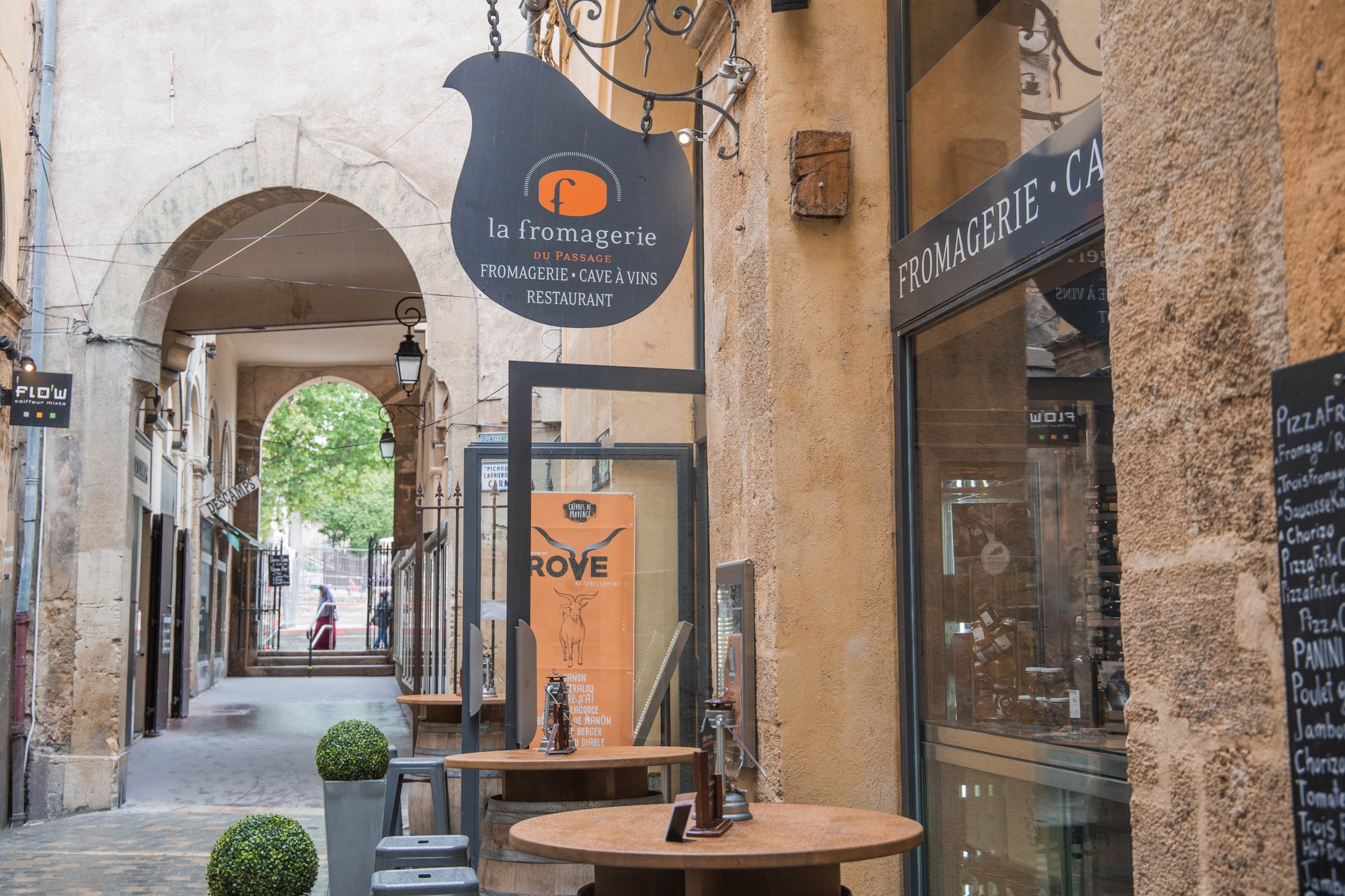 La Fromagerie du Passage restaurant in Aix-en-Provence, France