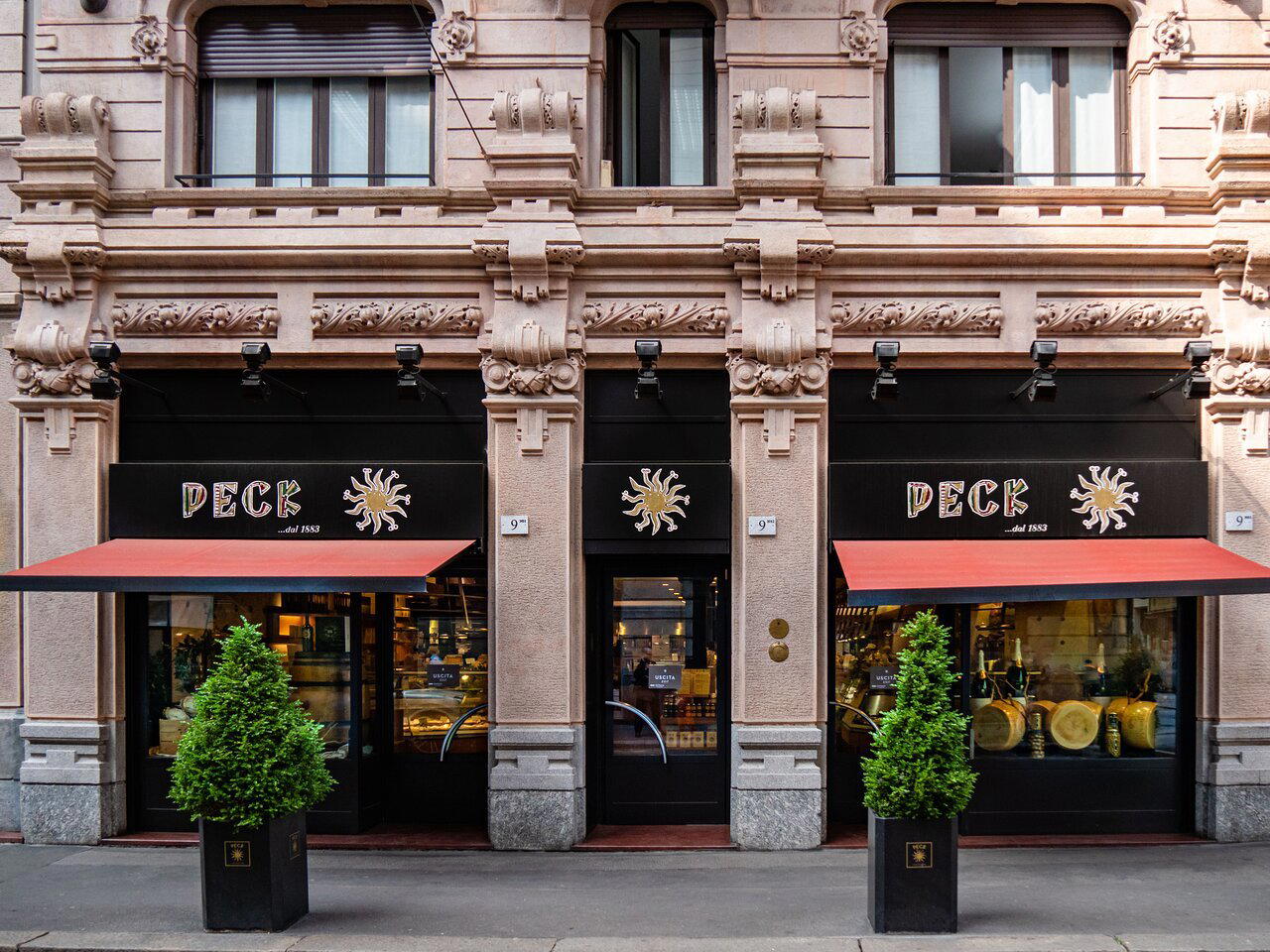 Peck restaurant in Milan, Italy