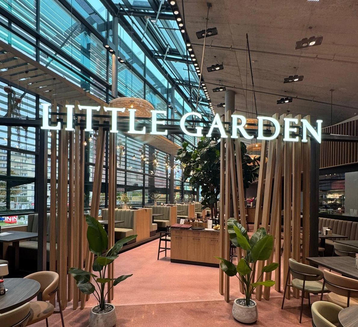Little Garden restaurant in Wiener Neustadt, Austria