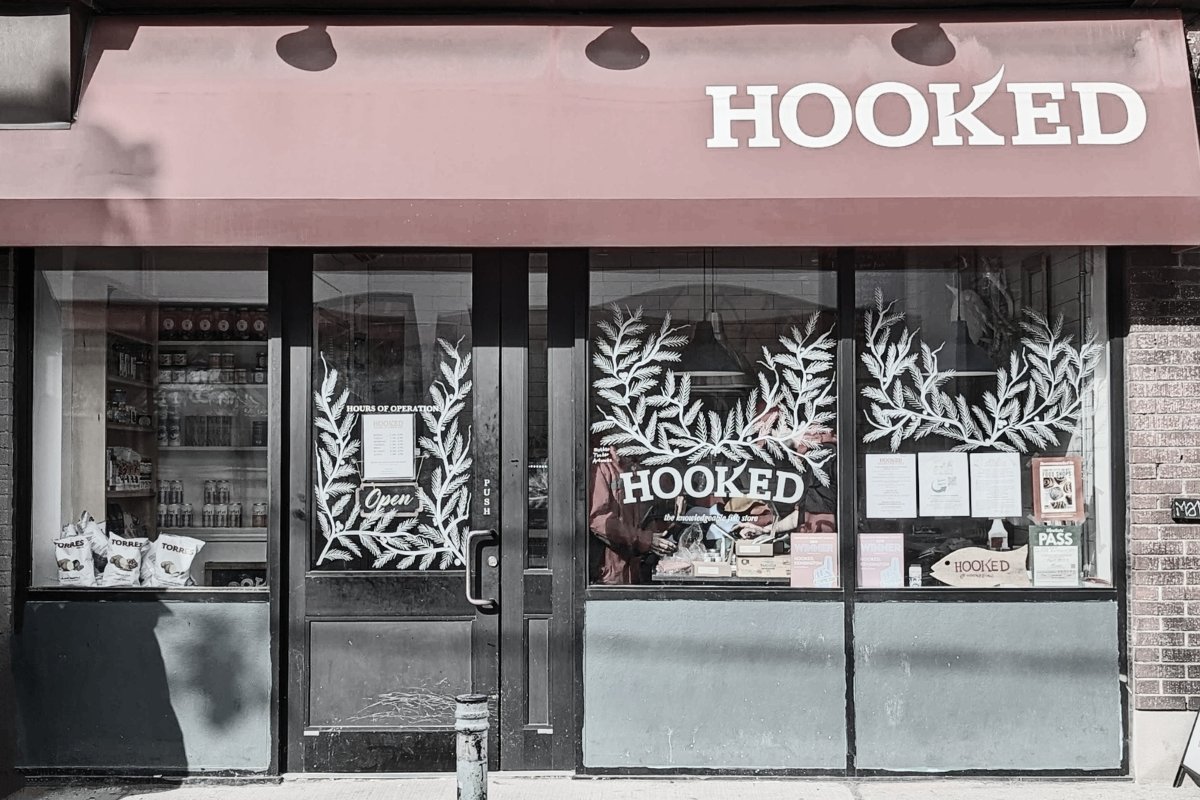 Hooked Inc. restaurant in Toronto, Canada