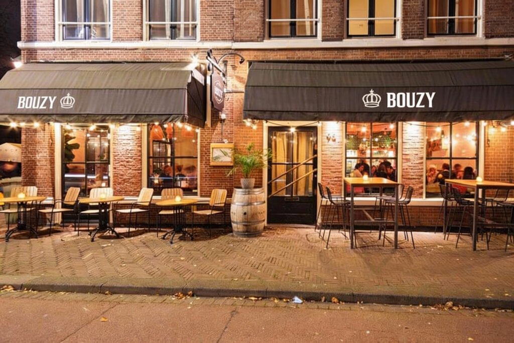 Bouzy restaurant in The Hague, Netherlands