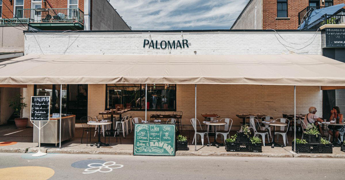 Palomar restaurant in Montréal, Canada