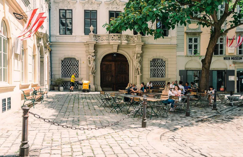 Zum Finsteren Stern restaurant in Vienna, Austria