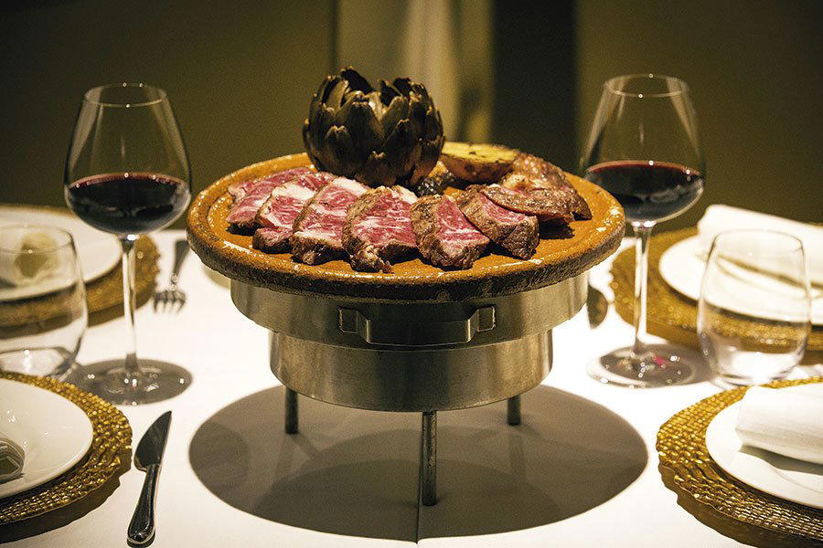 Can Xurrades restaurant in Barcelona, Spain