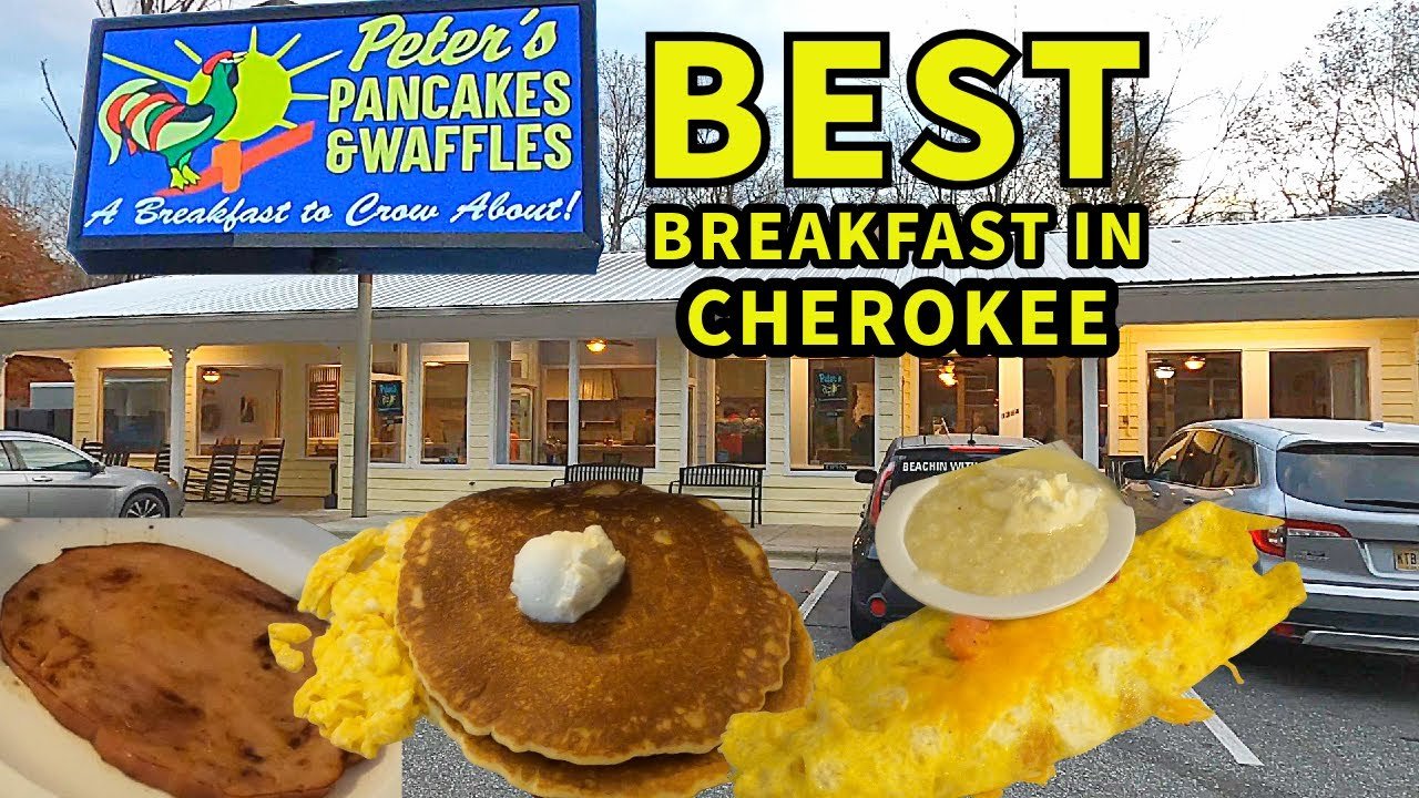 Peter's Pancakes & Waffles restaurant in Cherokee