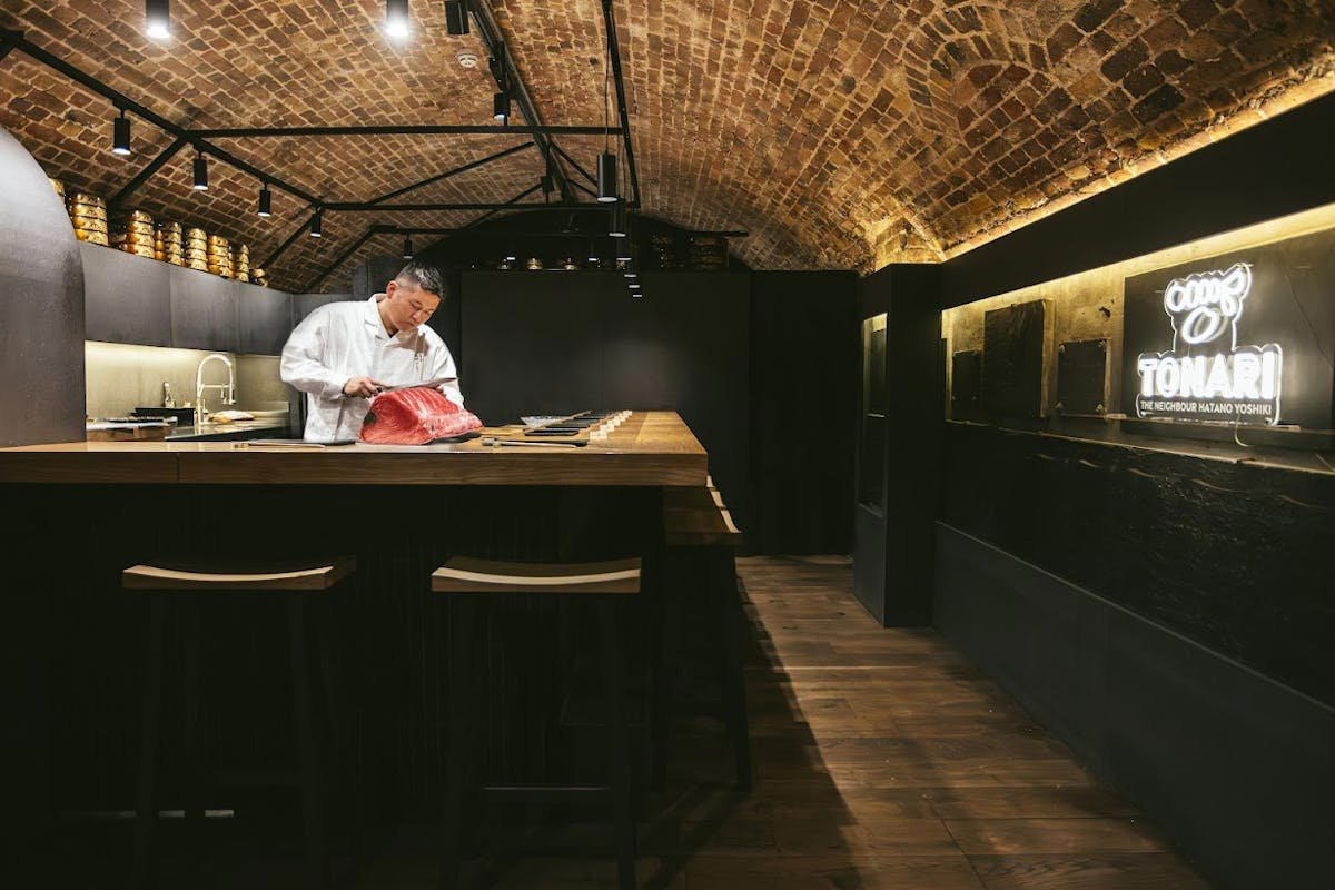 Sushi TONARI restaurant in London, United Kingdom