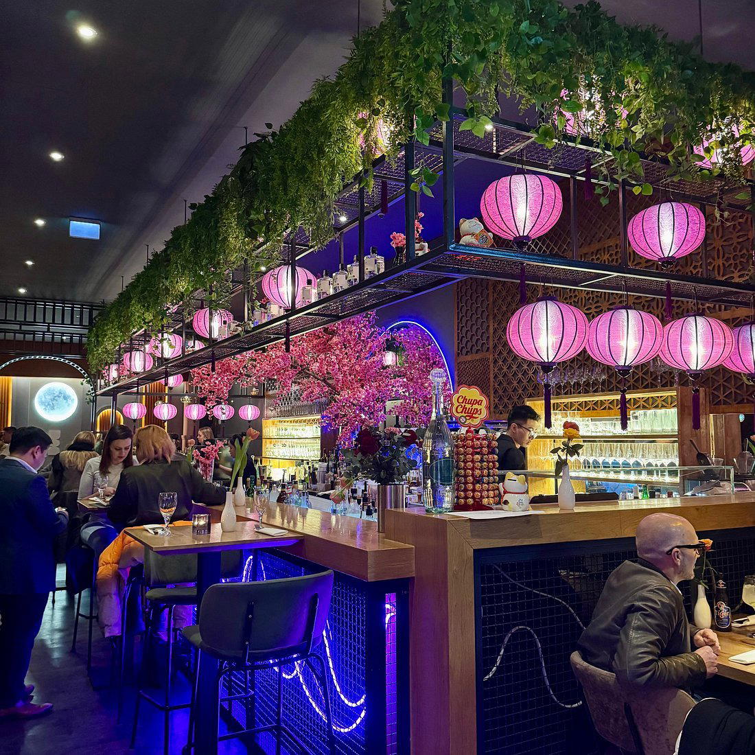 Moonlight restaurant in Munich, Germany