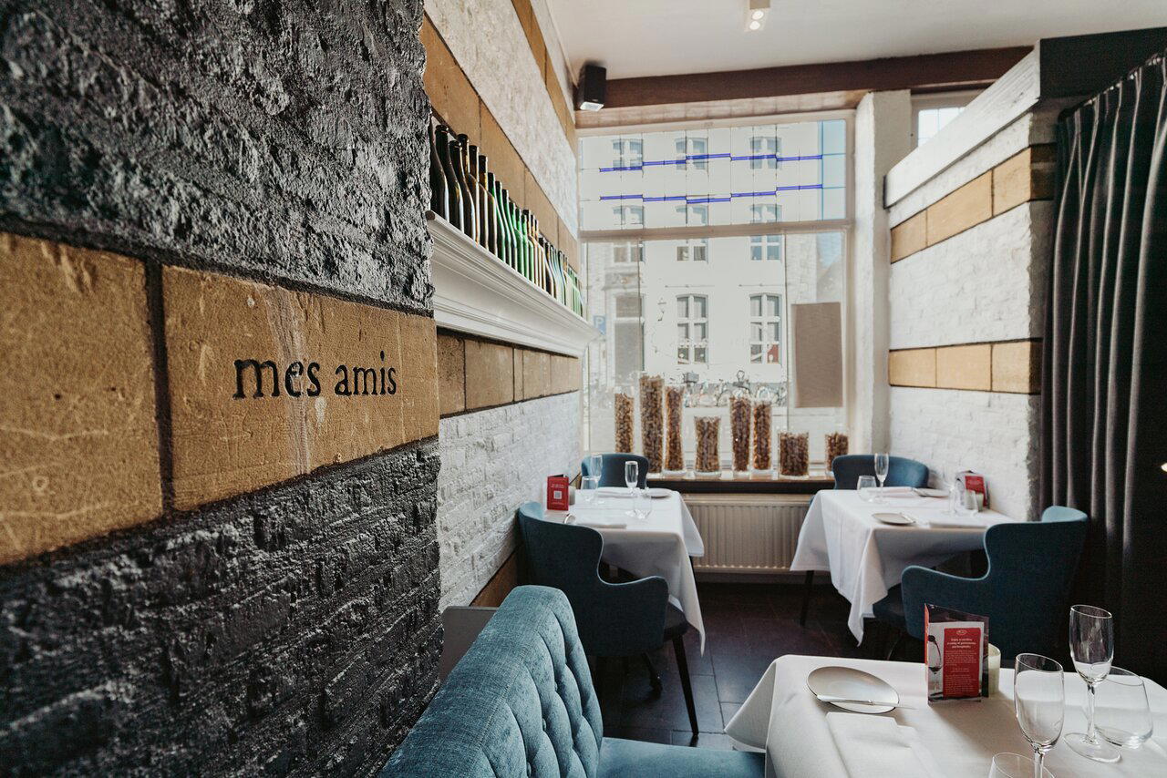 Mes Amis restaurant in Maastricht, Netherlands