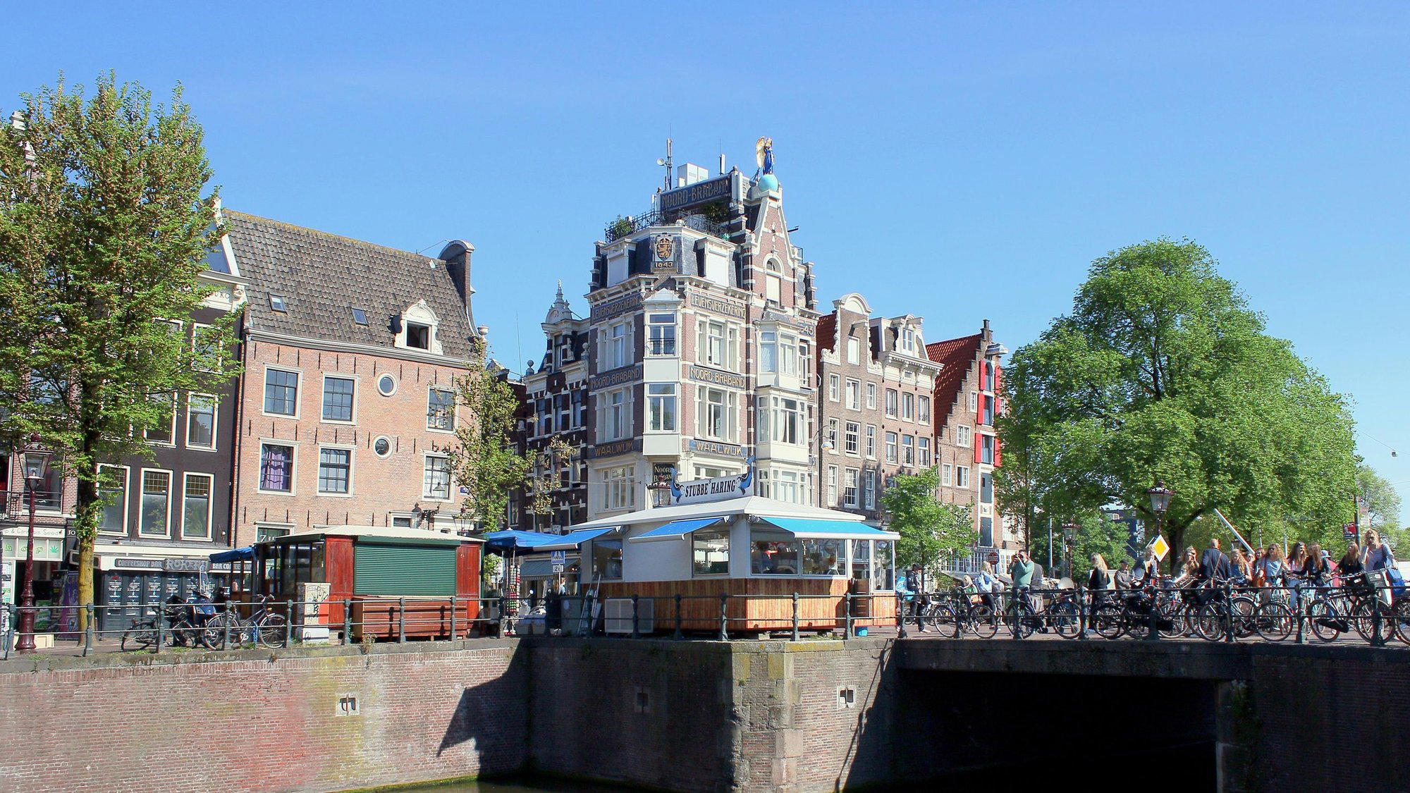 Stubbe's Haring restaurant in Amsterdam, Netherlands
