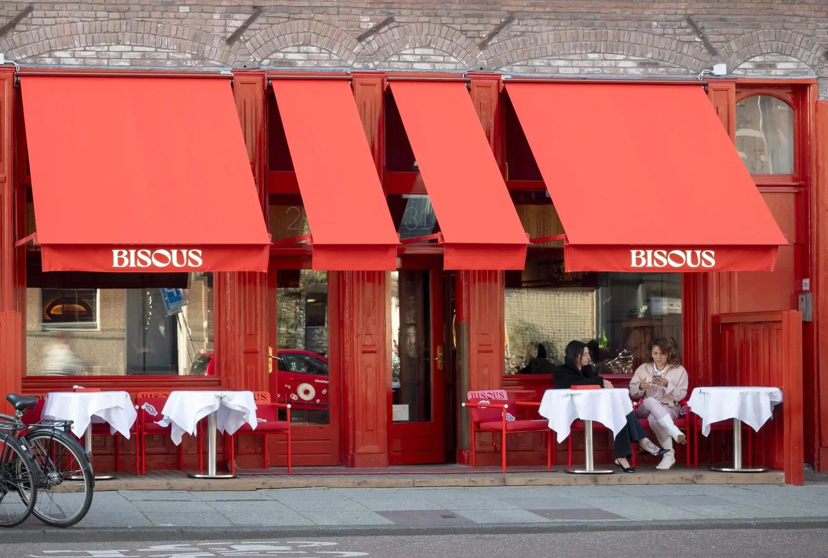 BISOUS restaurant in Amsterdam, Netherlands