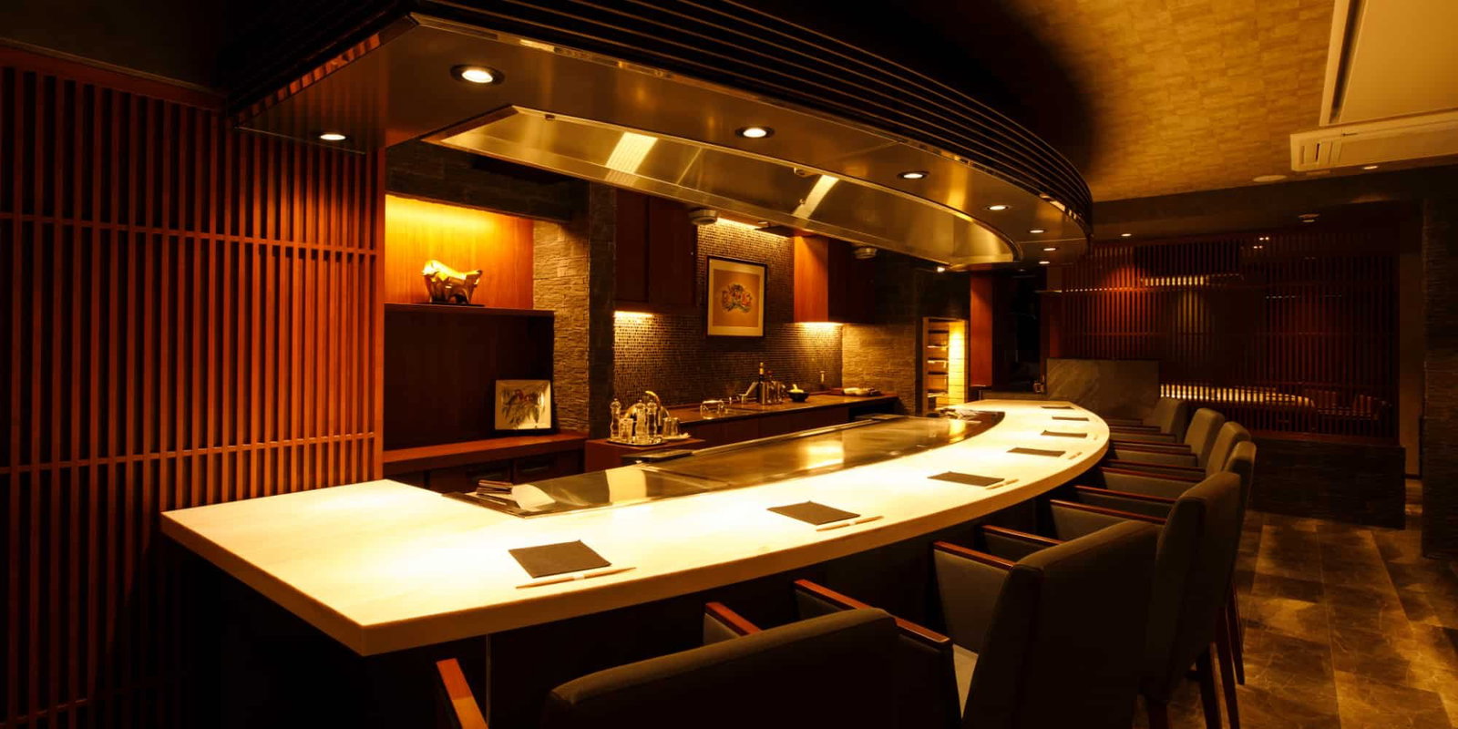 Teppanyaki makibi san-an, Kanazawa, Japan