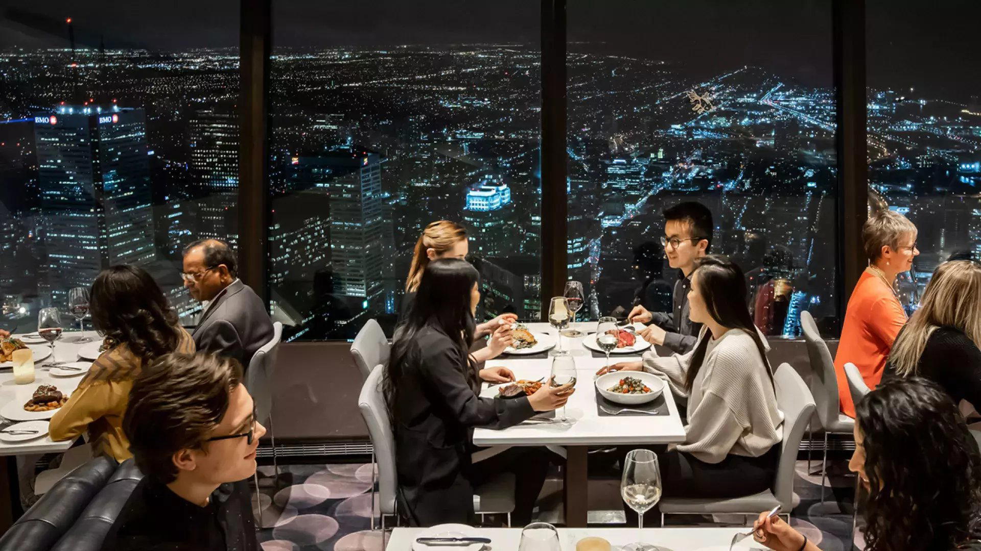 360 The Restaurant at the CN Tower restaurant in Toronto, Canada