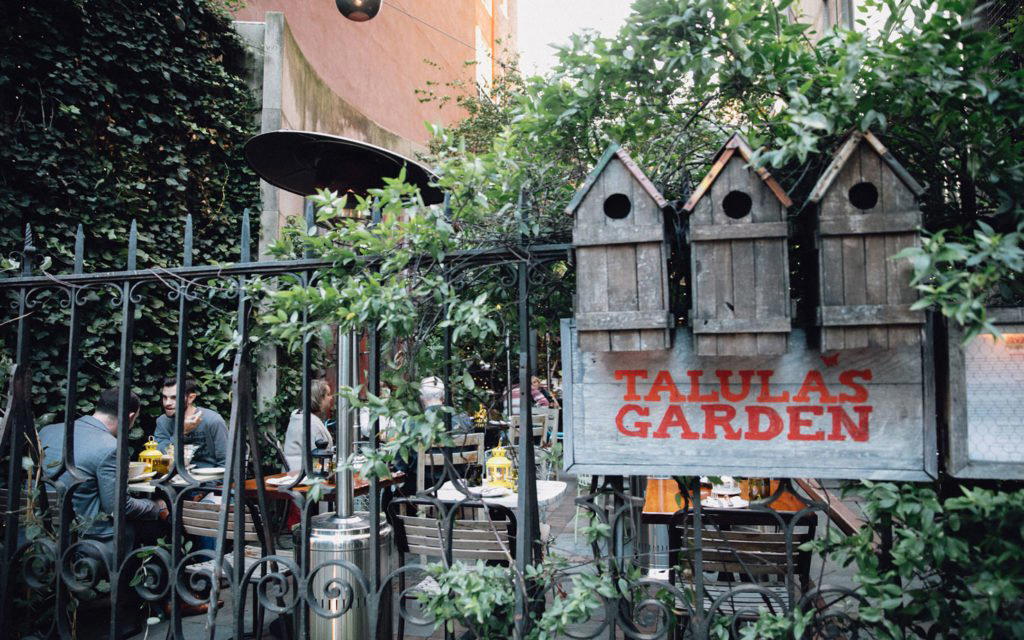 Talula's Garden restaurant in Philadelphia, United States