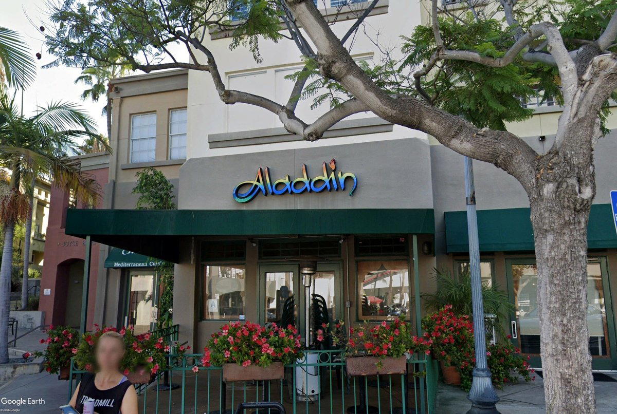Aladdin Hillcrest restaurant in San Diego, United States