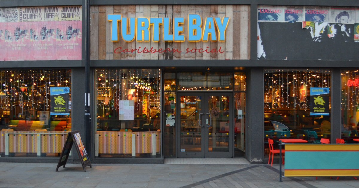 Turtle Bay Derby restaurant in Derby, United Kingdom