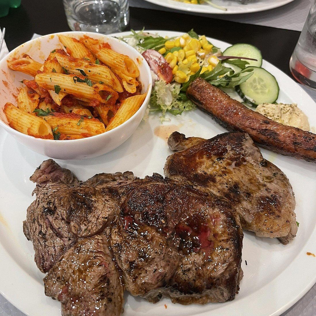 Meat house restaurant in Nice, France