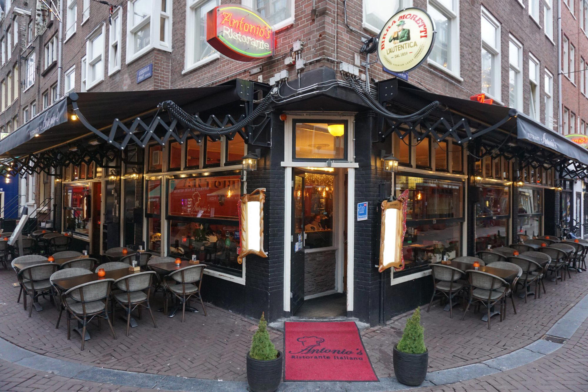 Antonio's restaurant in Amsterdam, Netherlands