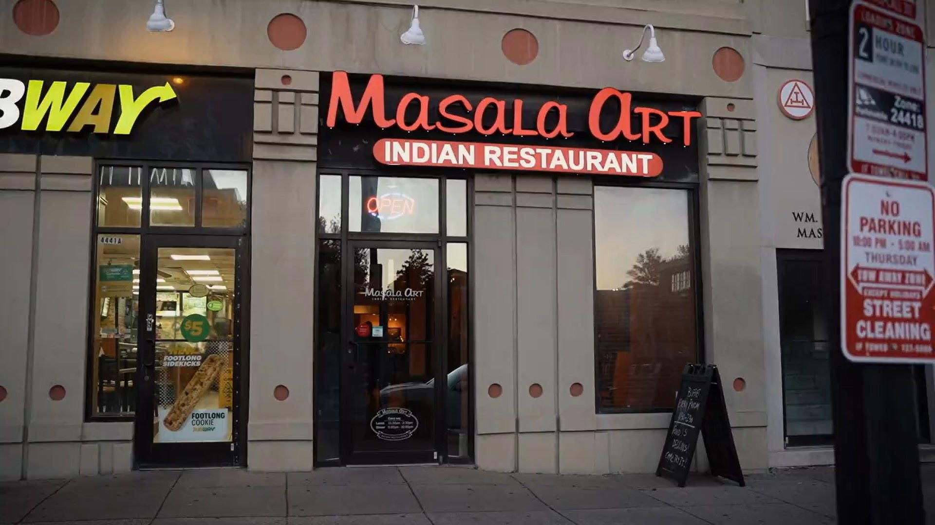 Masala Art restaurant in Washington DC, United States