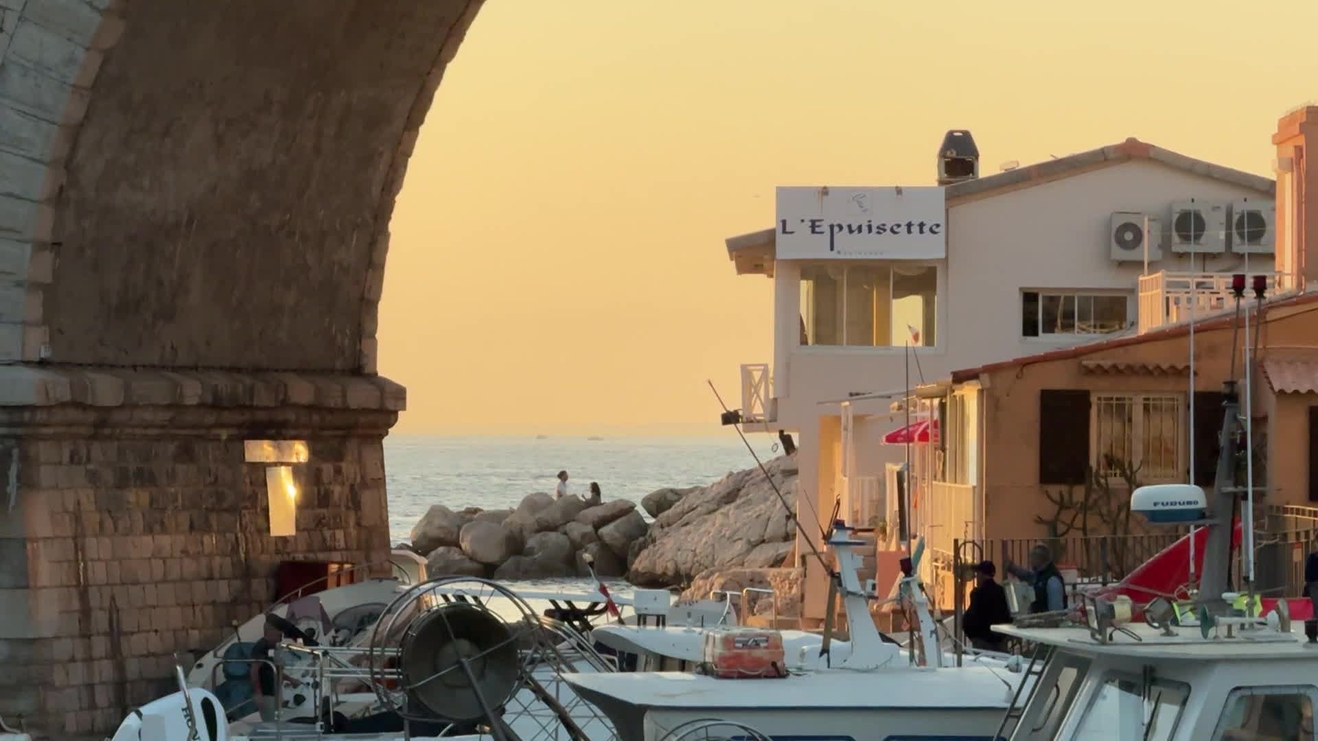 L'Épuisette restaurant in Marseille, France
