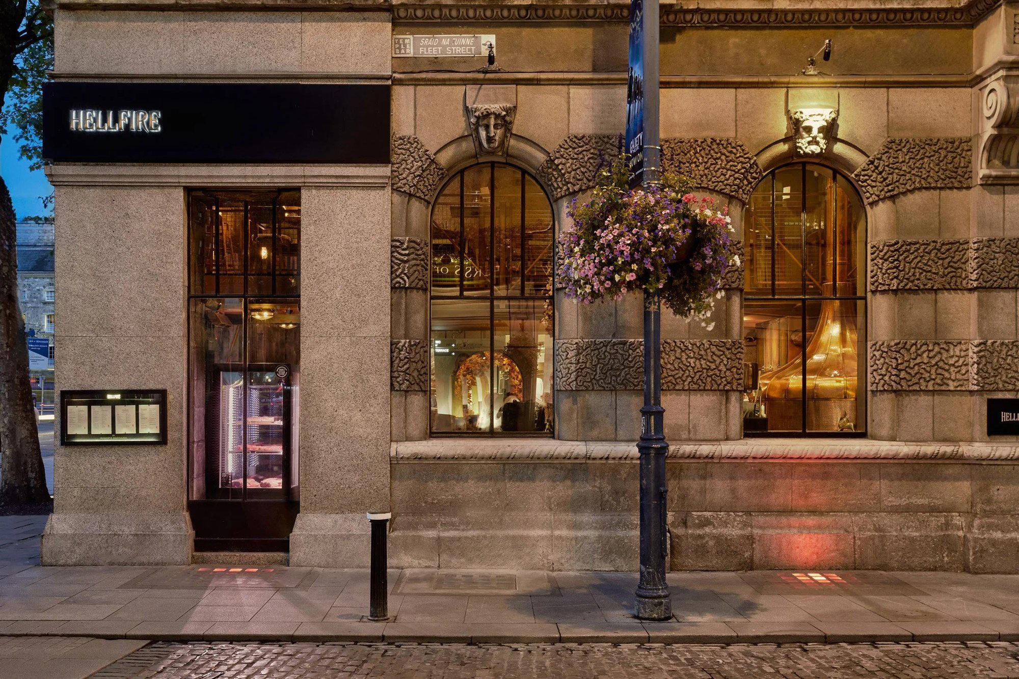 Hellfire restaurant in Dublin, Ireland