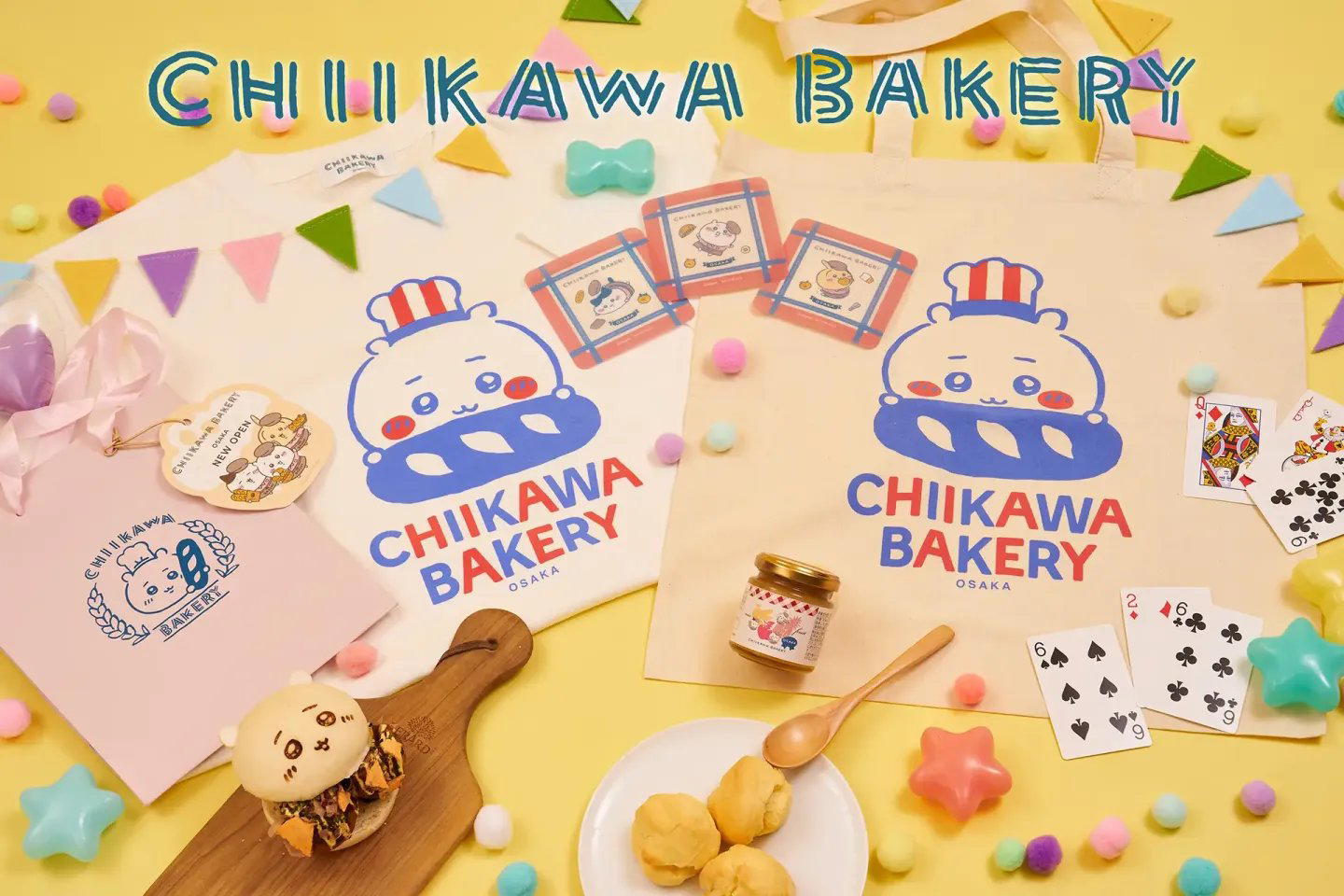 Chiikawa Bakery restaurant in Osaka, Japan