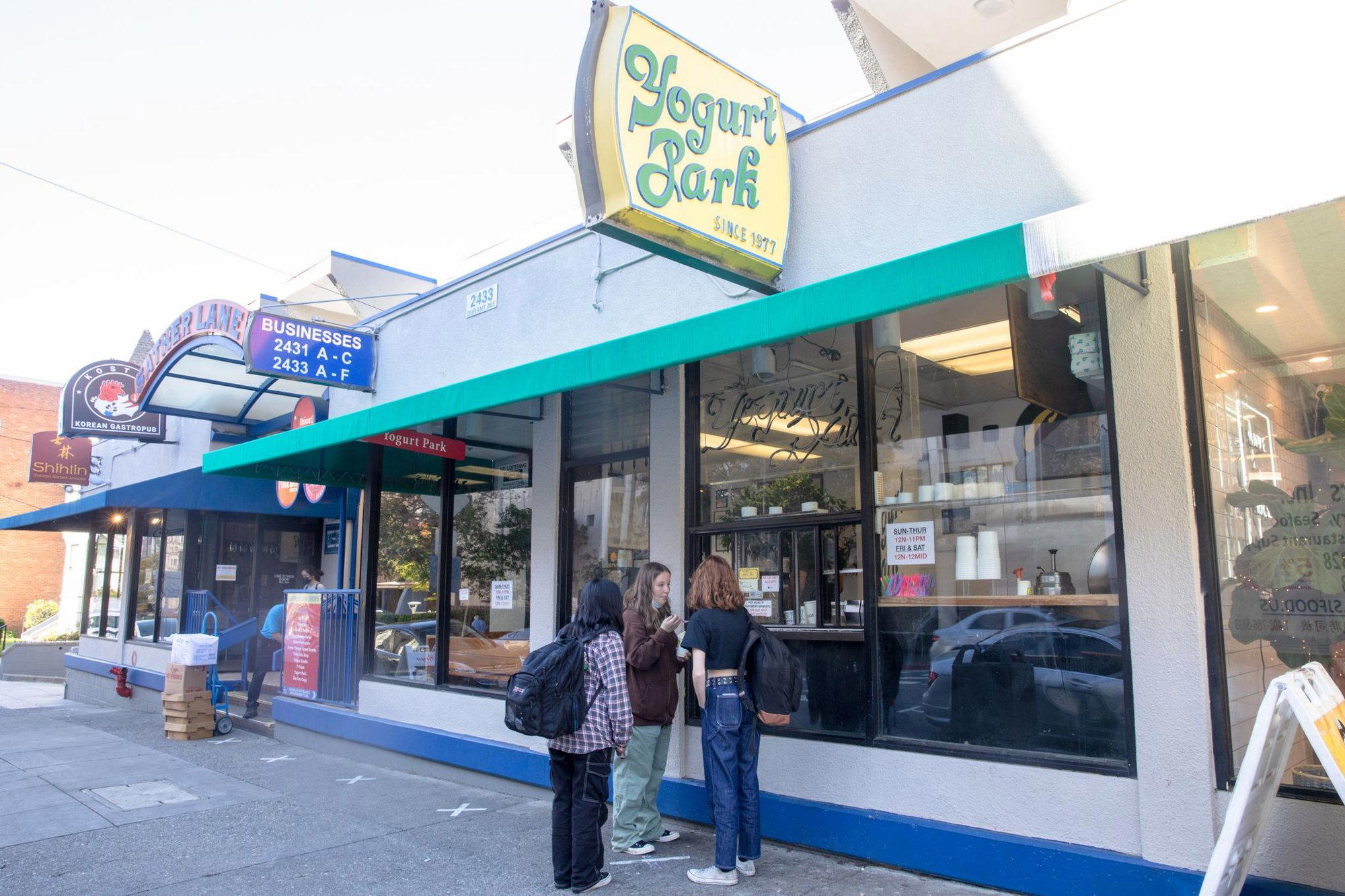 Yogurt Park restaurant in Berkeley, United States