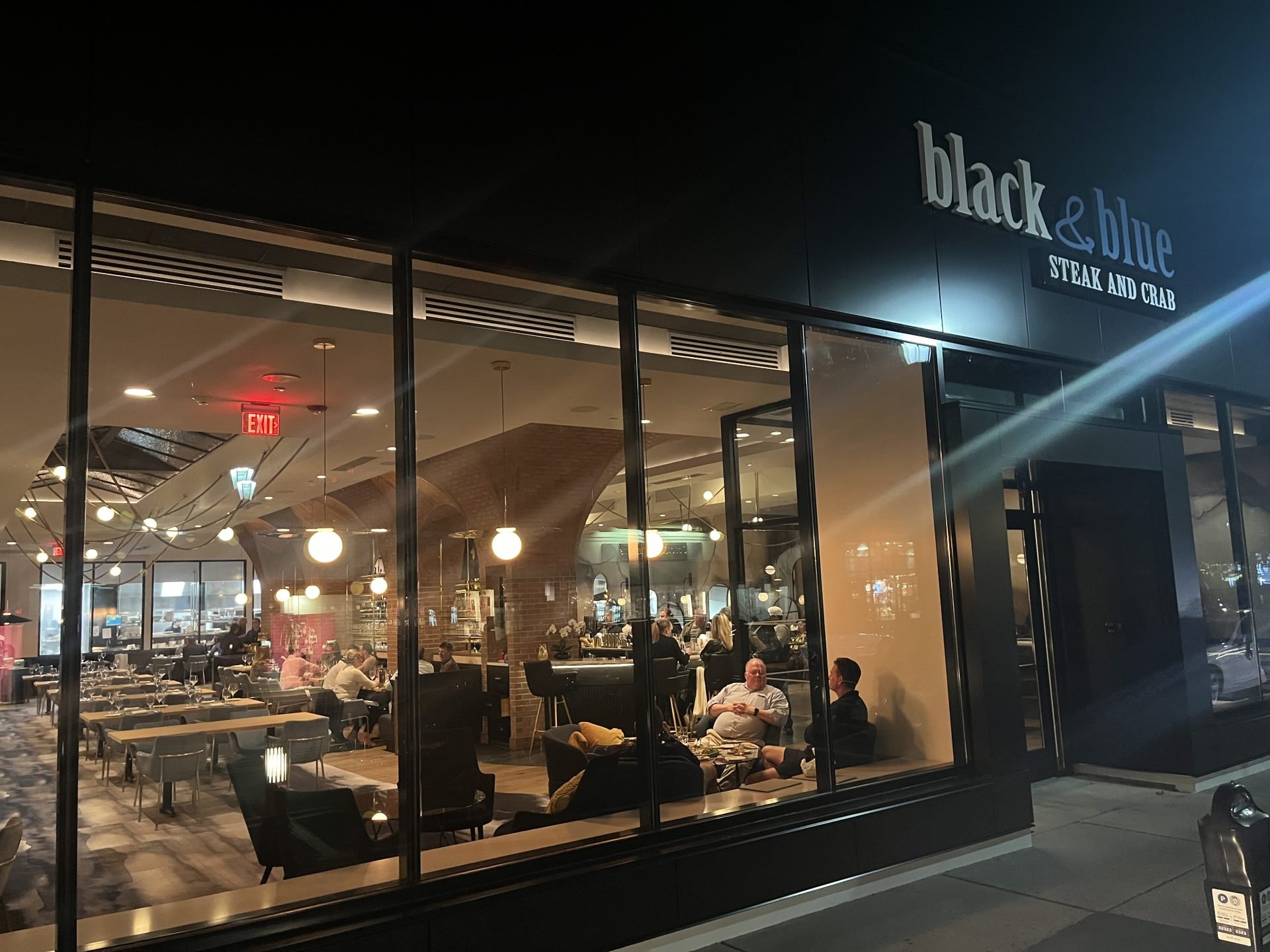 black & blue Steak and Crab - Wellesley