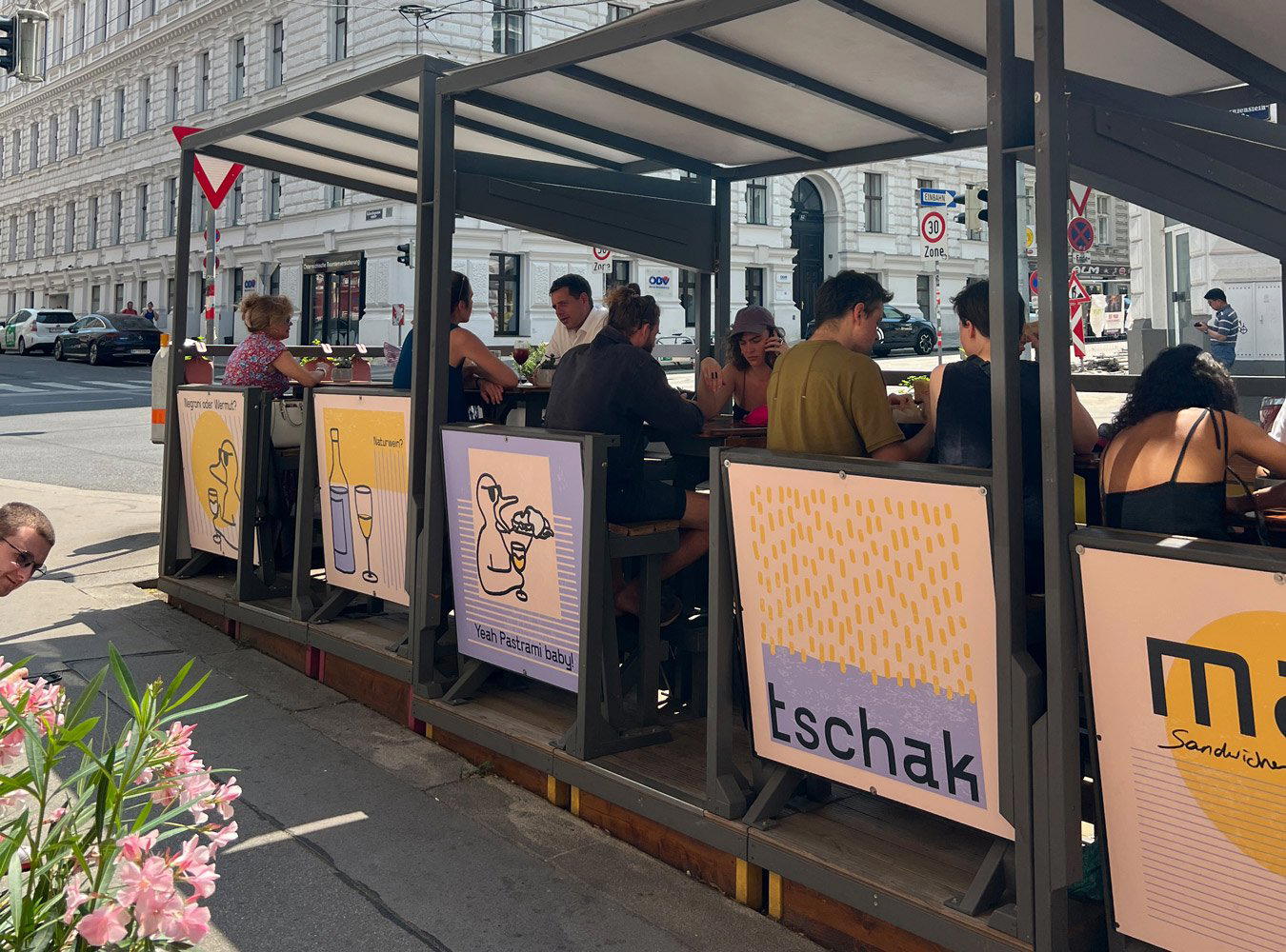 tschak restaurant in Vienna, Austria