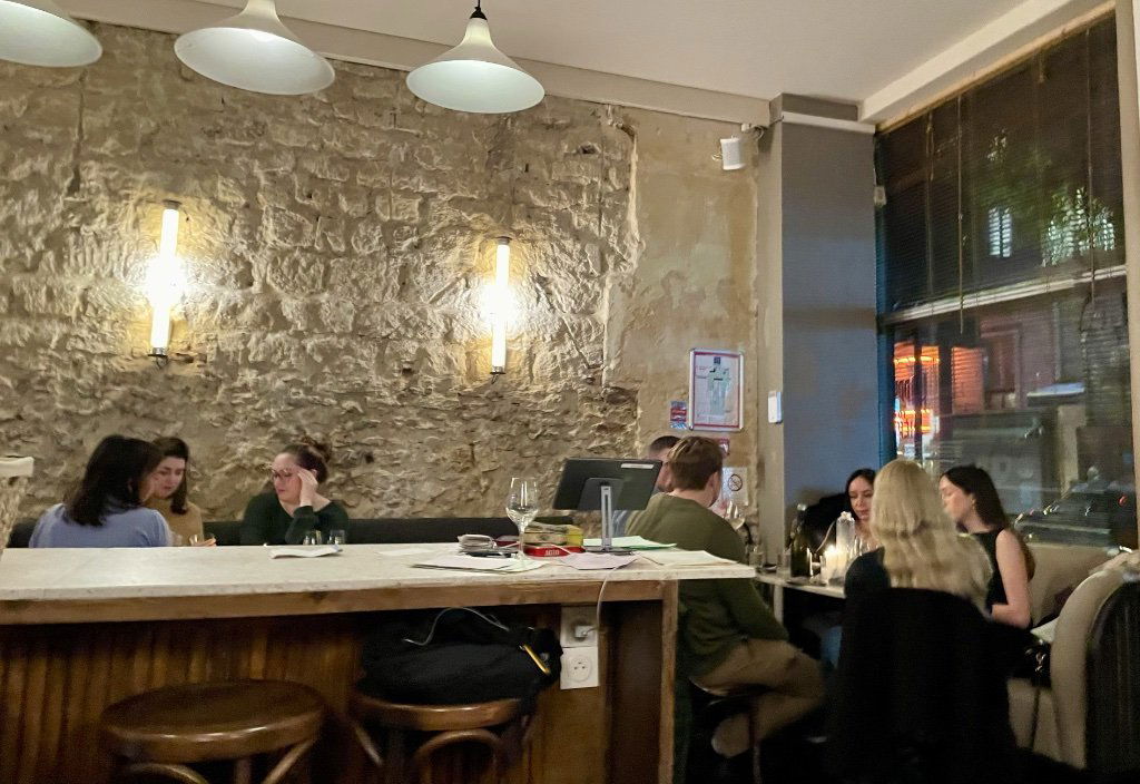 Pristine, Restaurant in Paris