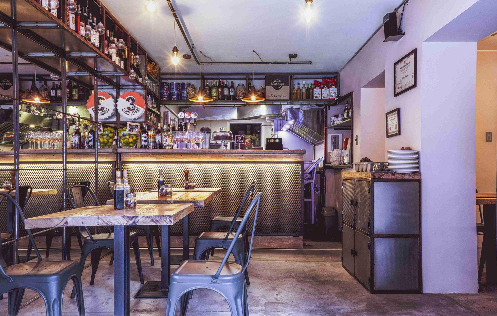 Santa Maria restaurant in Bogotá, Colombia