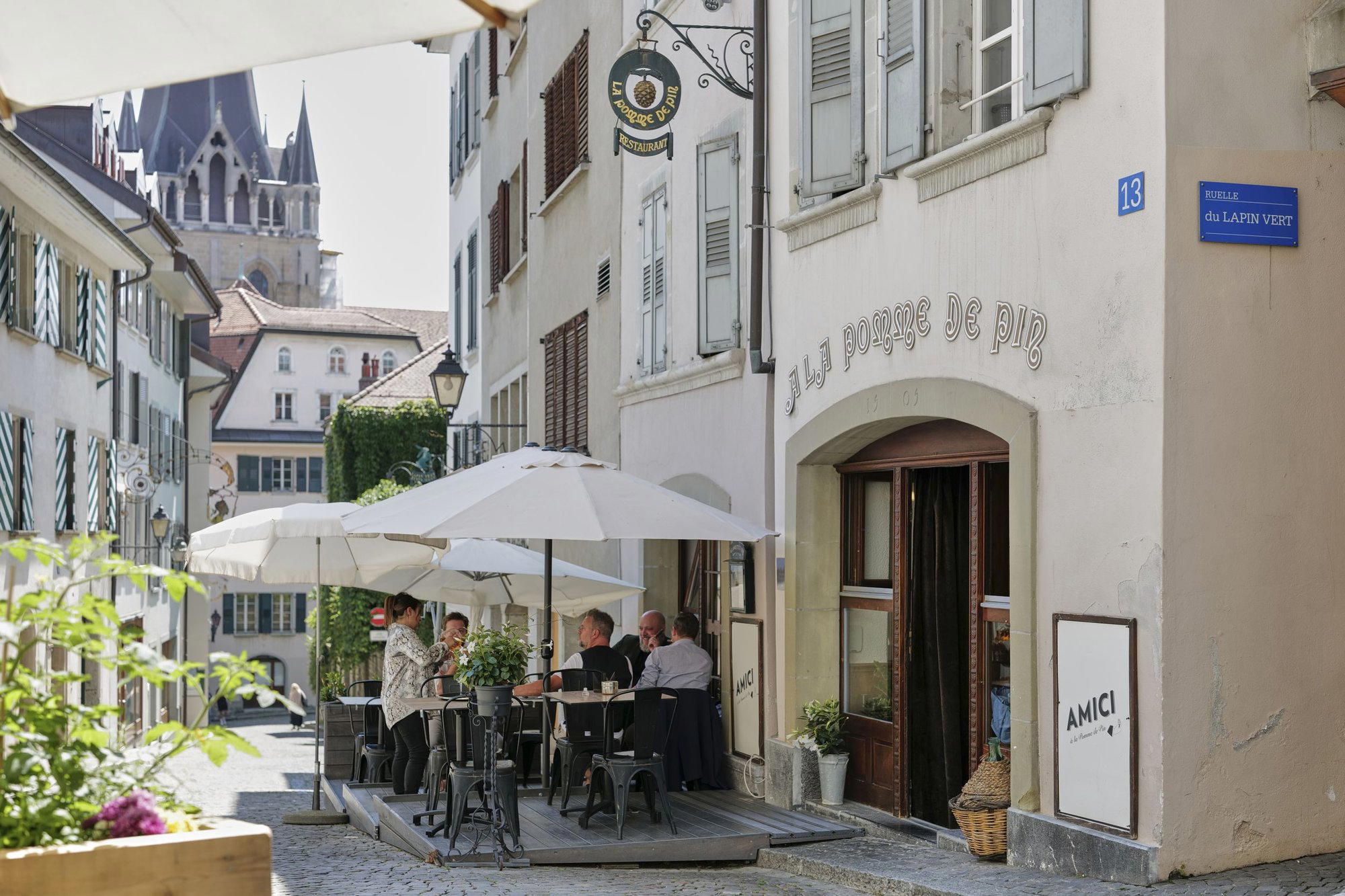 Amici restaurant in Lausanne, Switzerland