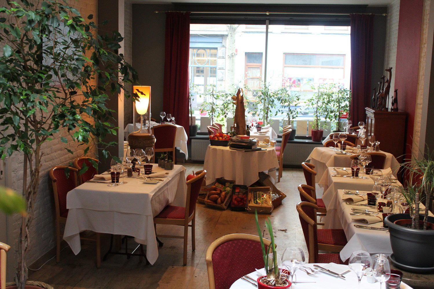 Les Dames Tartine restaurant in Sint Joost Ten Node, Belgium