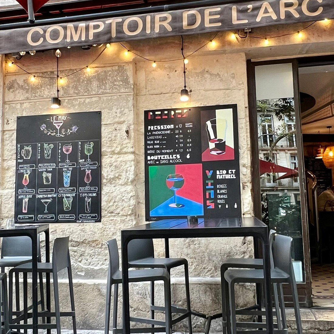 Comptoir de l'Arc restaurant in Montpellier, France