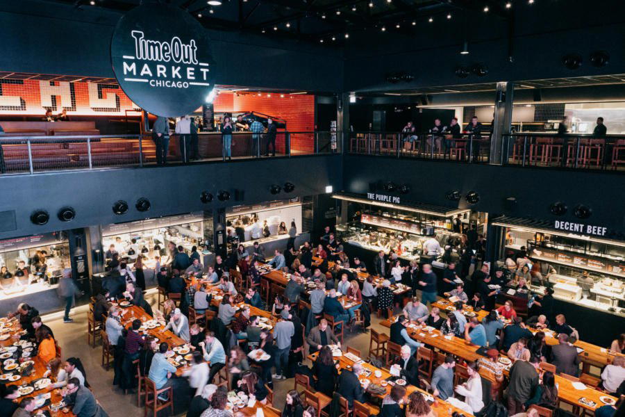 Time Out Market Chicago restaurant in Chicago, United States