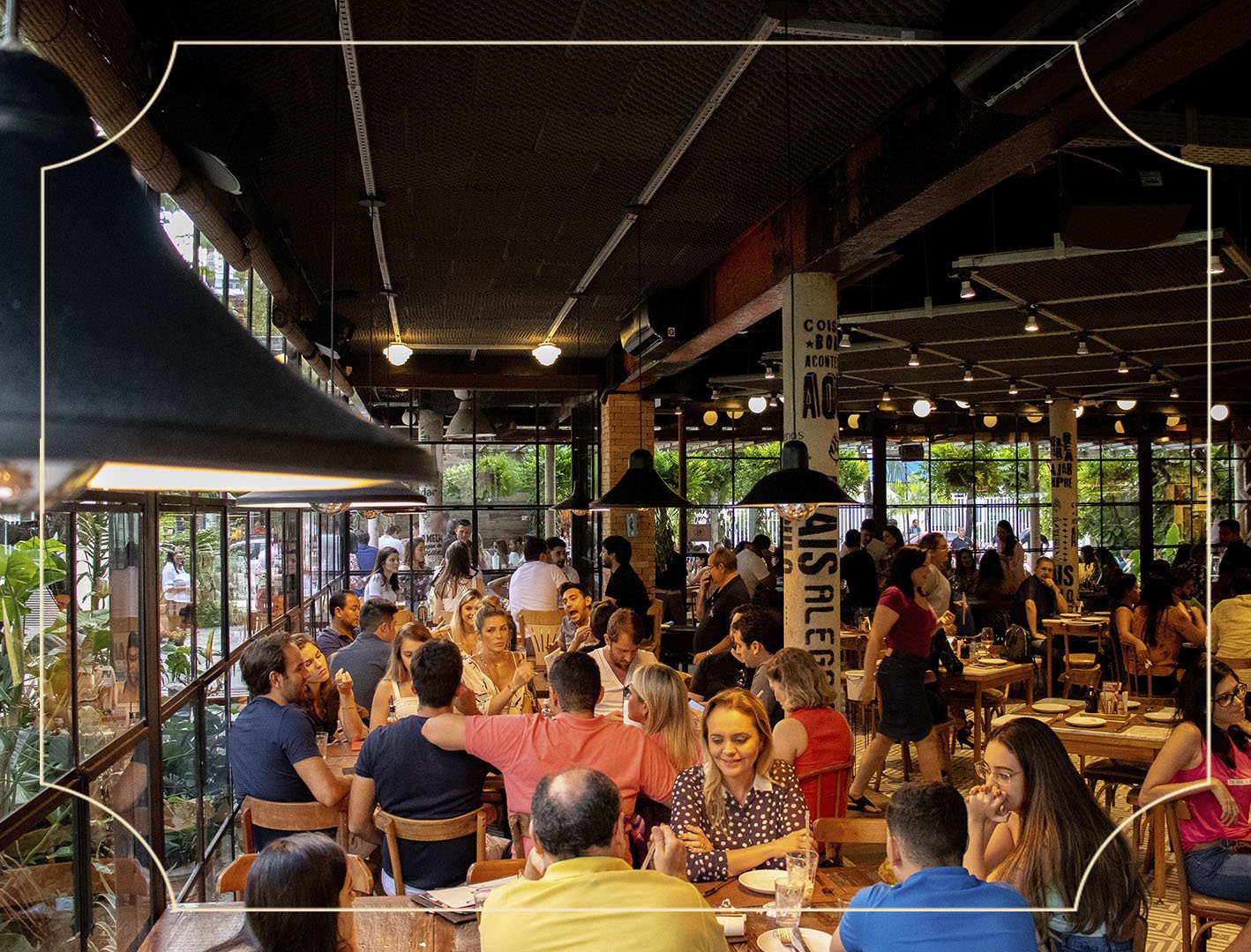 Giz Cozinha Boêmia restaurant in Fortaleza