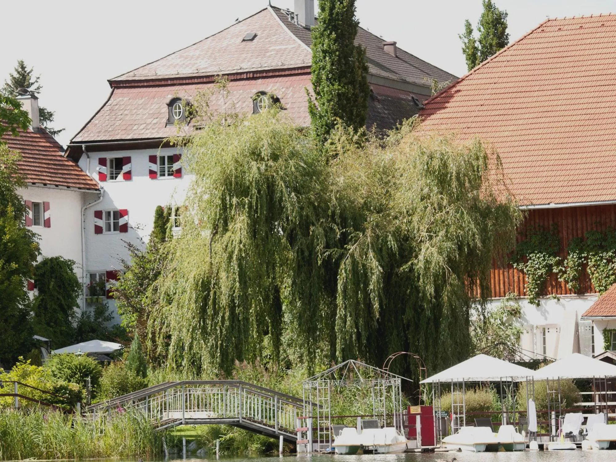 Schlosshotel Iglhauser restaurant in Mattsee, Austria