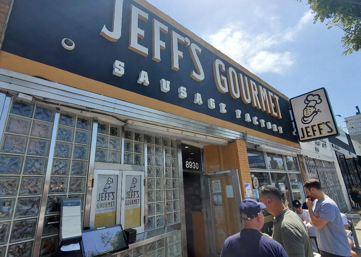 Jeff's Gourmet Sausage Factory restaurant in Los Angeles, United States