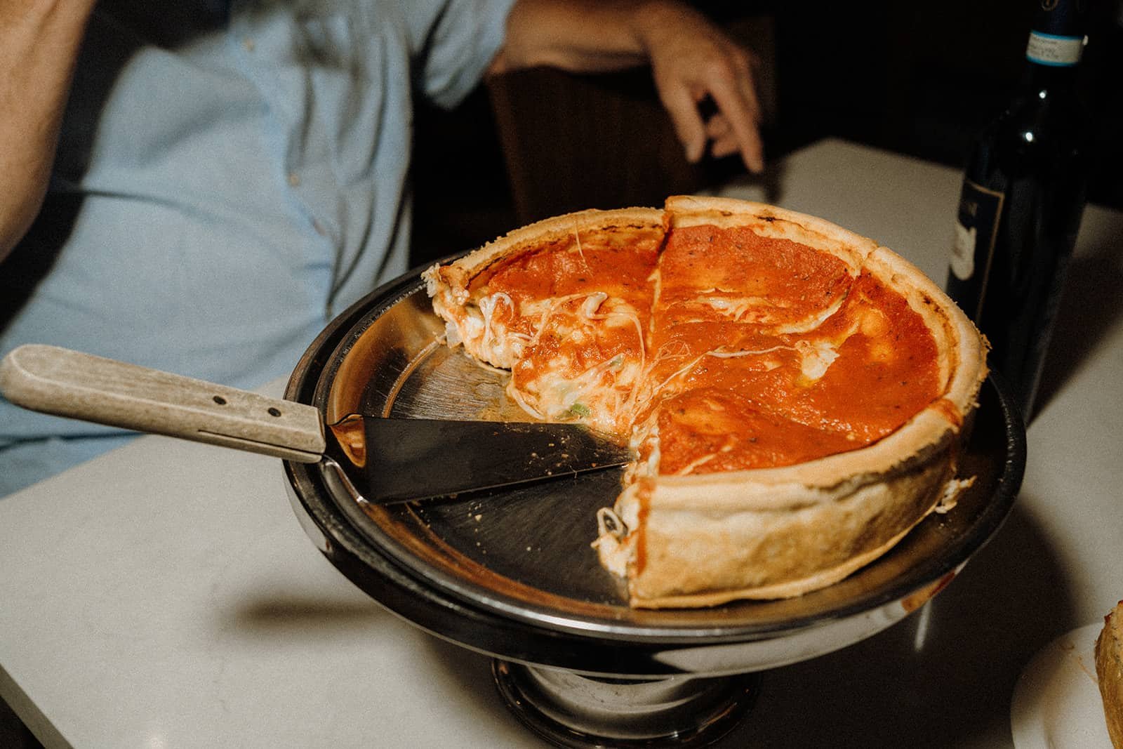 Chicago Style Pizza restaurant in Hamilton, Canada