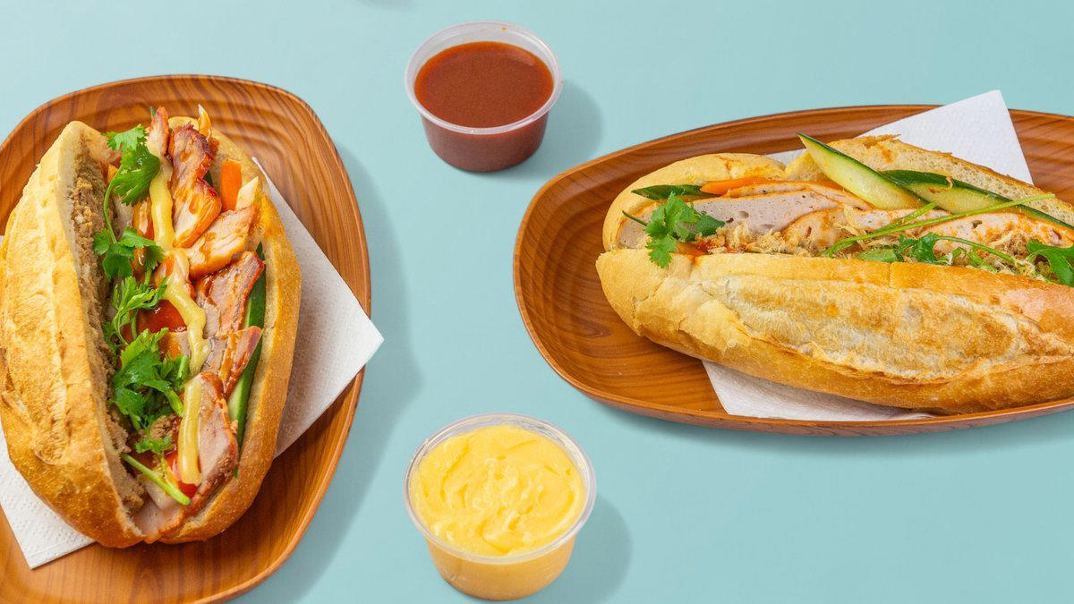 Bánh Mì Má Lúm restaurant in Prague, Czech Republic