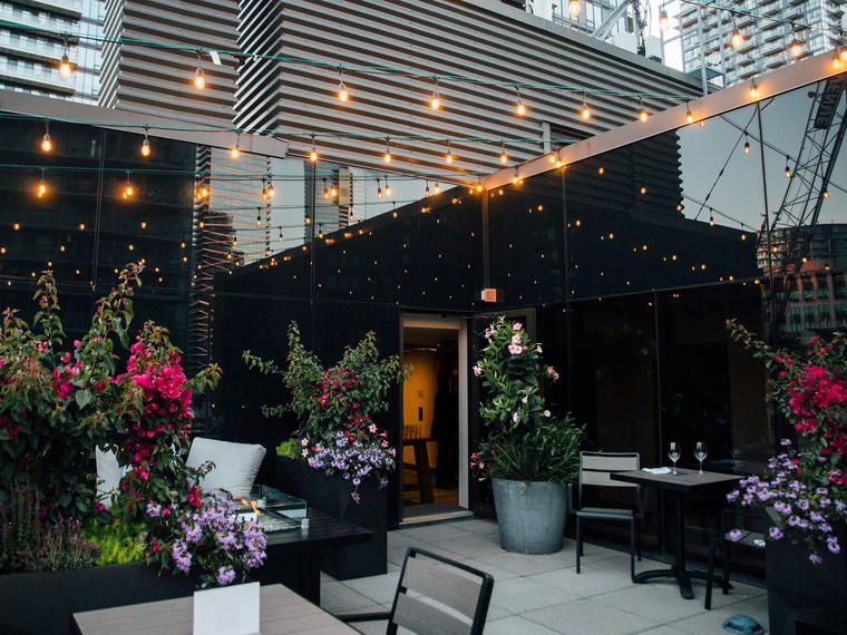 Rooftop at Le Germain Mercer, Toronto, Canada